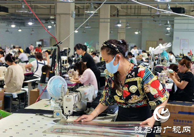 新蔡縣紡織服裝產業穩健前行