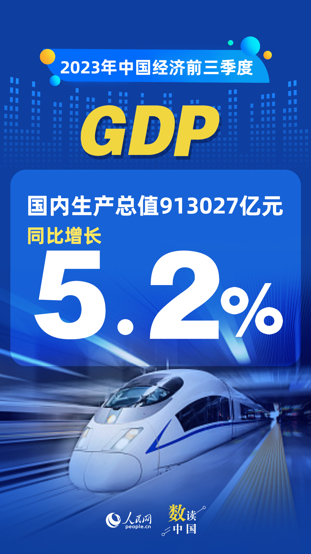數讀中國 | 前三季度國民經濟持續恢復向好 積極因素累積增多